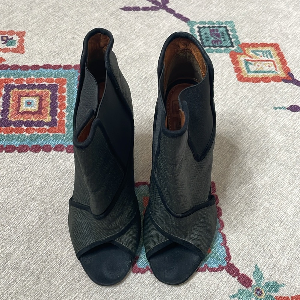 Givenchy Open Toe Booties - image 2